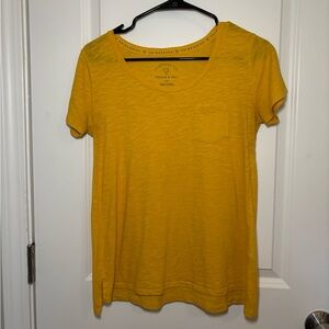 Prince & Fox Mustard Yellow Cambridge Tee